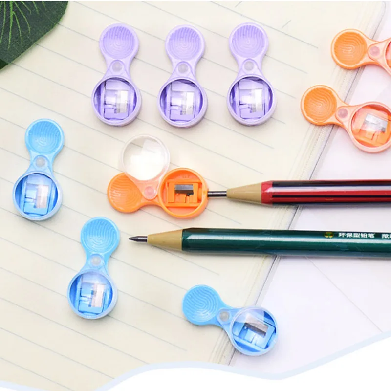 Sharpener Set Thick Pencil Lead Multicolour Sharpener School