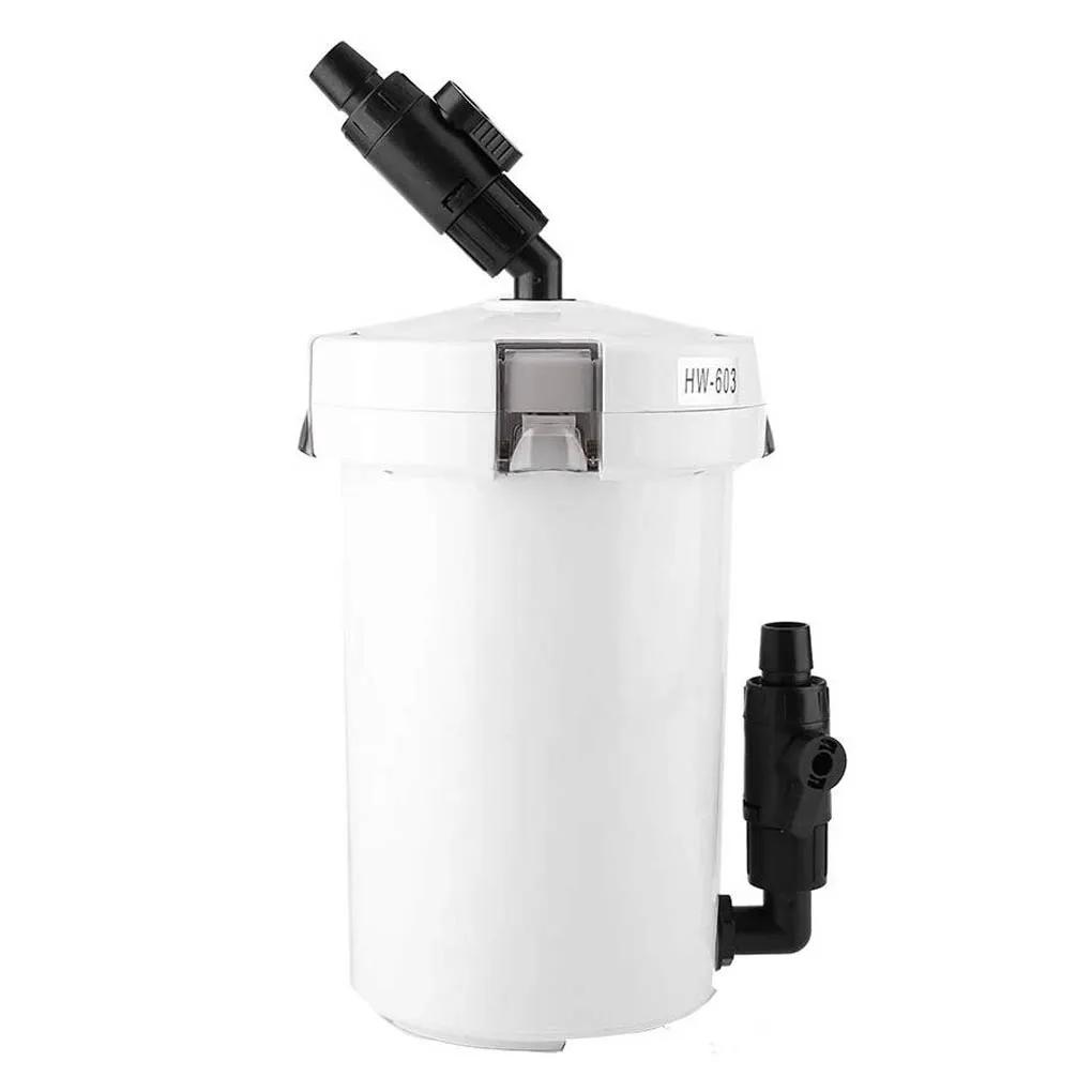 

HW-603 Aquarium Filter Fresh Water Seawater Seaweed Aquarium External Canister Filter Bucket