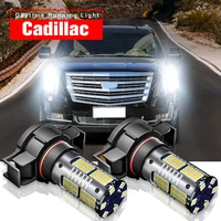 2pcs h16 eu 5202 led daytime running light canbus no error drl bulb lamp for cadillac cts escalade ext 2007 2013 esv 2007 2014