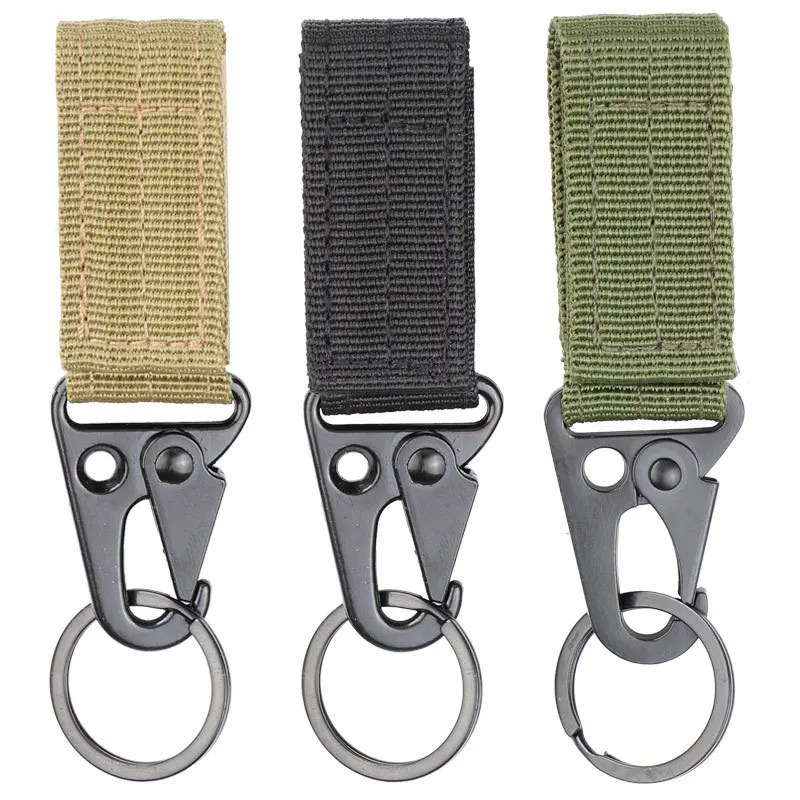

Outdoor Nylon Webbing Eagle Beak Buckle Buckle Multifunctional Key Hooks Mountaineering Camping Hiking Travel Accessories