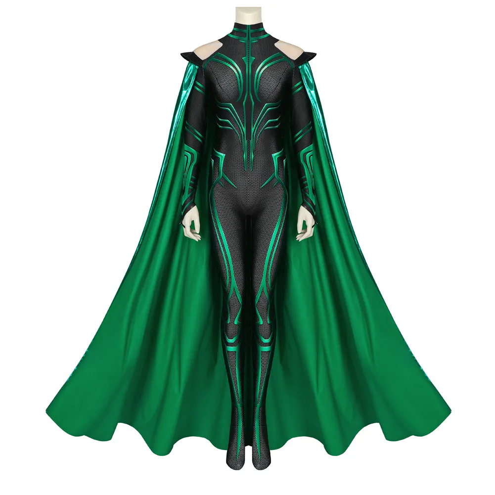 Ragnarok Hela Cosplay Costume Outfits Halloween Carnival Suit