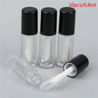 10pcs 0 8ml empty lip gloss tubes lip balm tube lipstick cosmetic container cosmetic liquid dispensing bottle