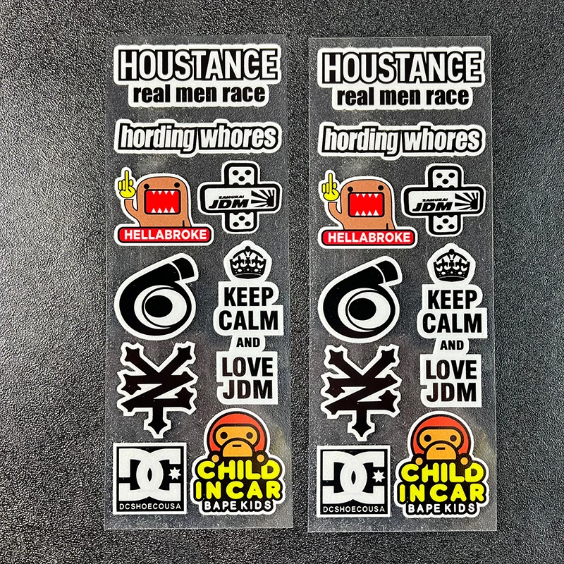 Аксессуары для мотоциклов светоотражающие наклейки декоративные