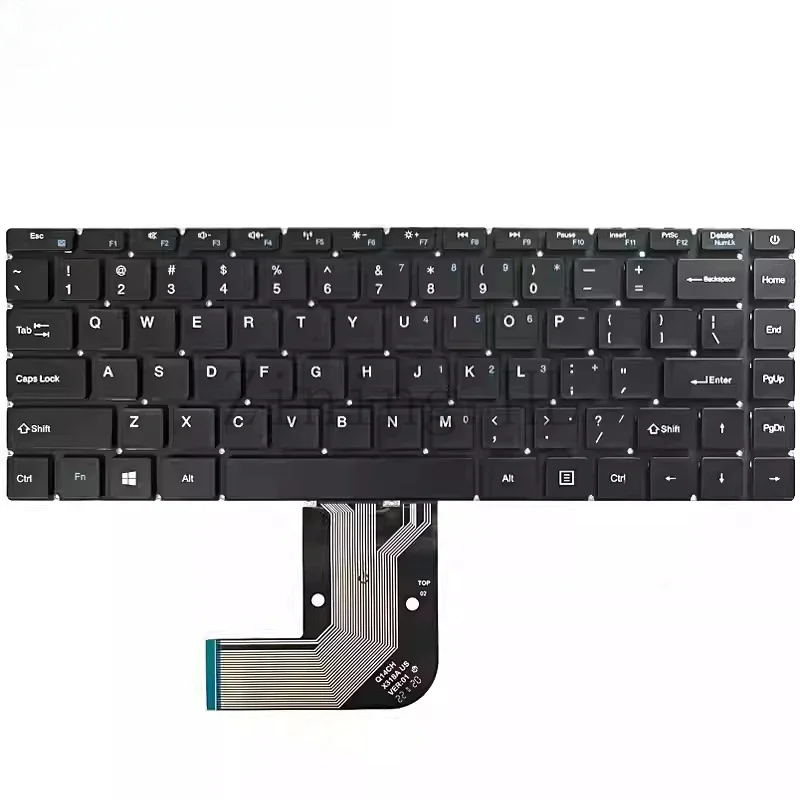 Клавиатура для ноутбука Chuwi HeroBook Pro 14.1 дюйма CWI514, новая, английская раскладка, маленькая кнопка Enter с кнопкой питания, стандарт США (art.: 3920d4e563fd8) - 3920d4e563fd8