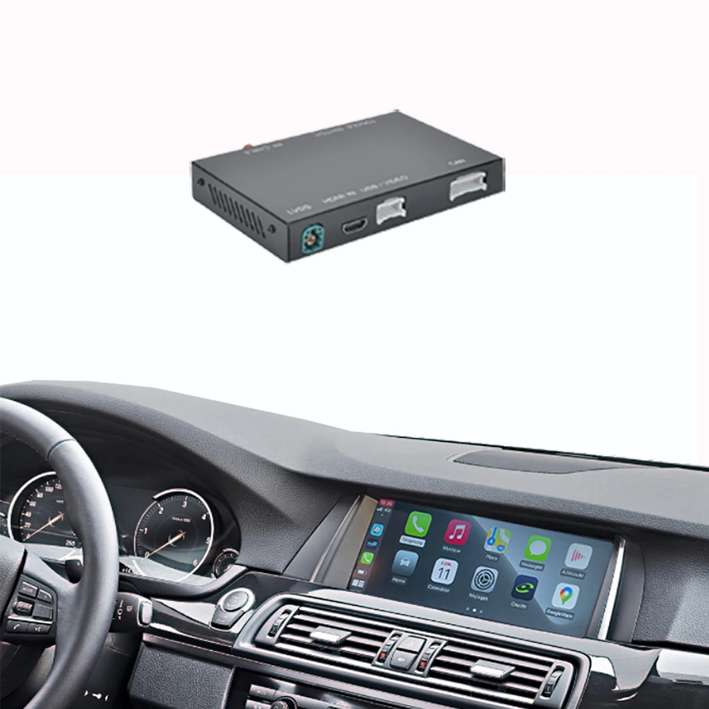 Беспроводной Автомобильный плеер для BMW 5 7 серии F10 F11 F07 GT F01 F02 F03 F04 2009-2020 с Android Mirror