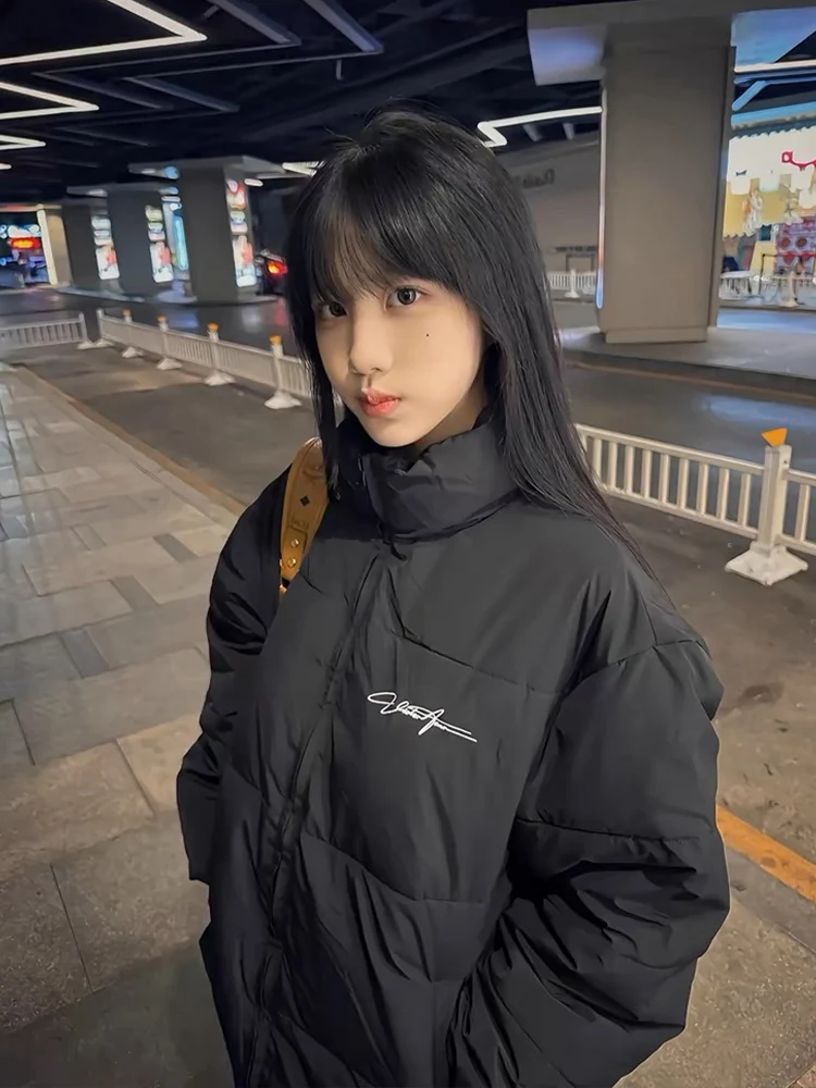 Американский винтажный пуховик с хлопковой подкладкой мужская зимняя модная