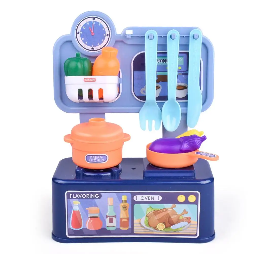 

Имитация кухонной посуды из АБС-пластика, игрушки, ролевые игры, безопасная кухонная утварь, набор мягких цветов, подарки, Обучающие инструм...