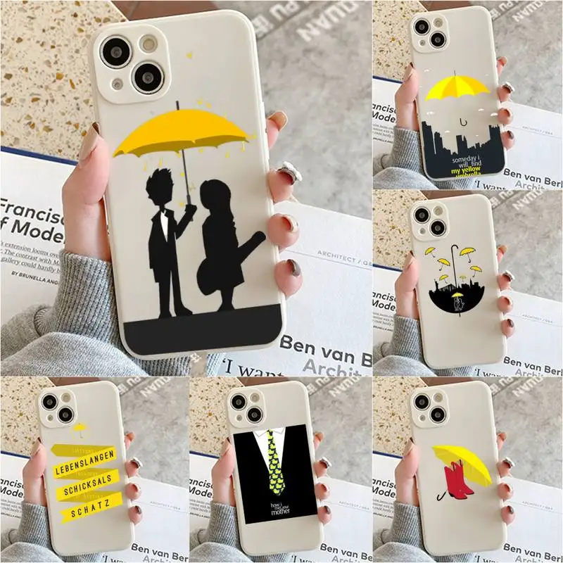 

America Sitcom How I Met Your Mother Phone Case For Iphone 7 8 Plus X Xr Xs 11 12 13 Se2020 Mini Mobile Iphones 14 Pro Max Case