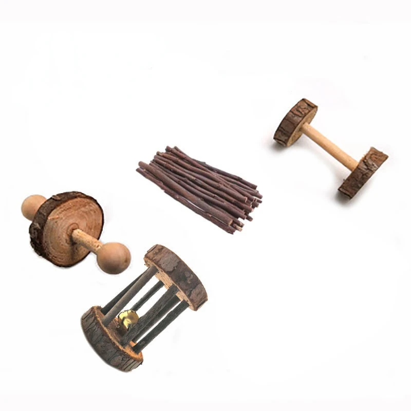 Игрушка в виде морской свинки попугая деревянные хомяк хомяки аксессуары для