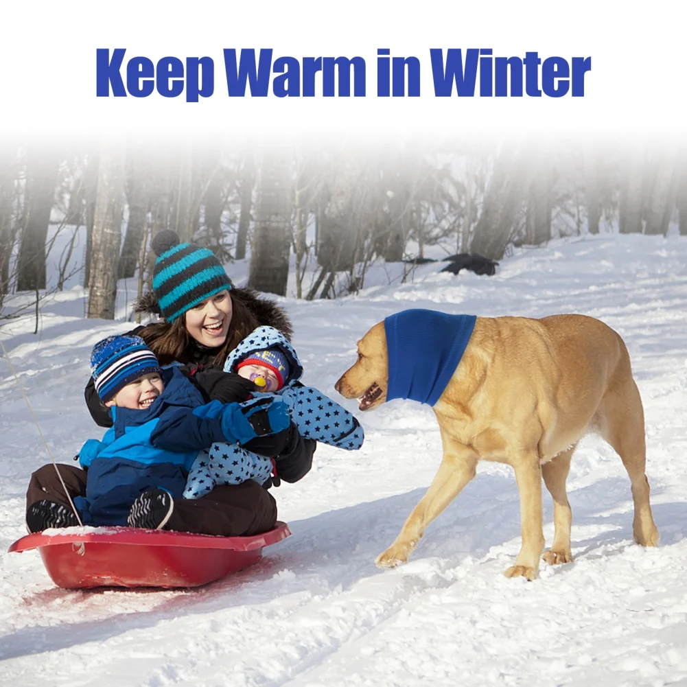 Теплая удобная шапка для собак домашних животных звукоизоляционный головной