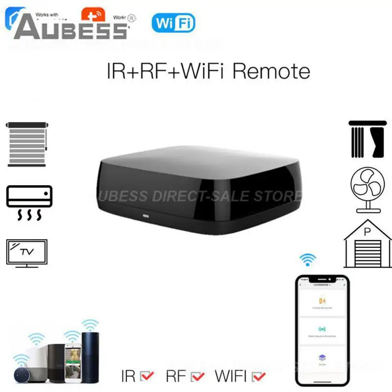 

Universal Wireless Rf Appliances Diy Copy Wifi Rf Ir Controller Smart Life Smart Remote Controller Smart Home Tuya
