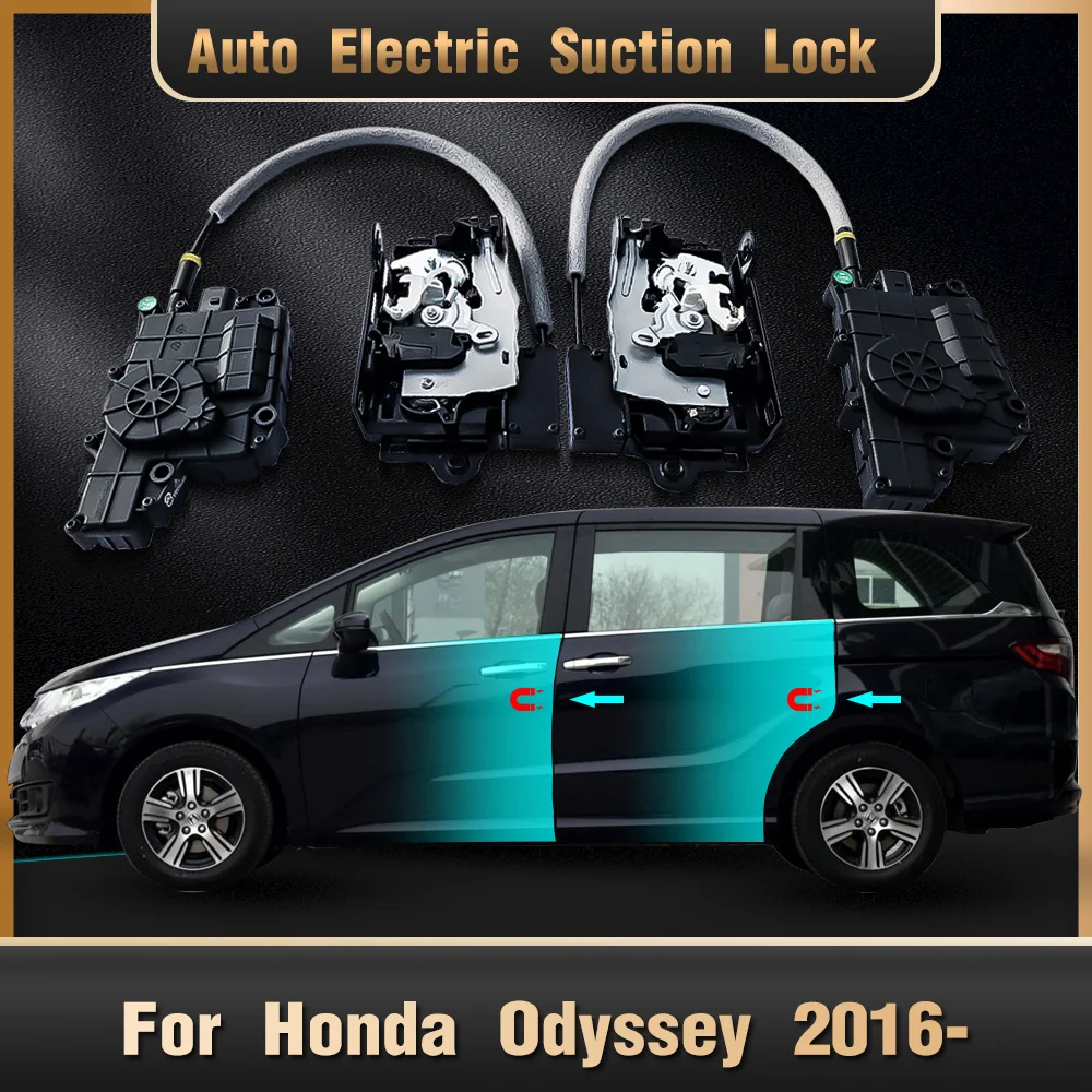 

Sinairyu умный Автомобильный Электрический Всасывающий дверной замок для Honda Odyssey 2016-автоматический мягкий закрытый супер тихий самовсасывающ...