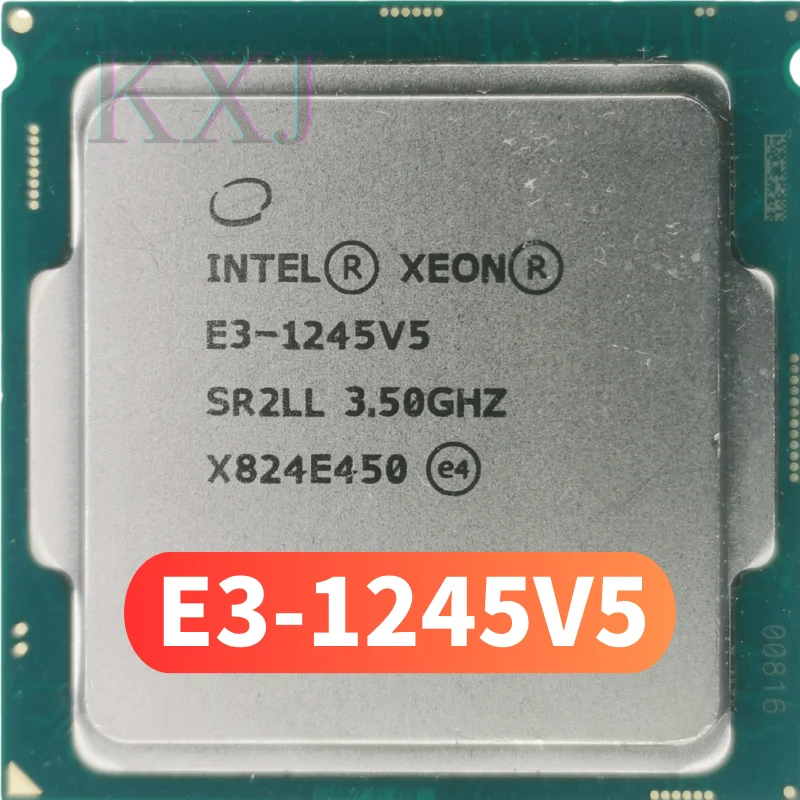 

Intel Xeon E3-1245v5 E3 1245V5 E3 1245 v5 3.5 GHz Used Quad-Core Eight-Thread CPU Processor 80W LGA 1151