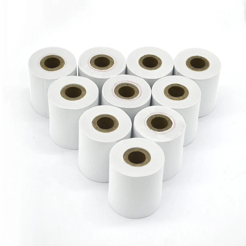 1Roll ERC-09 ERC09 White Blank Regular Printer Paper Roll for use in Fit For Epson M160 M180 M190 M191G M163 M164 M181 M182