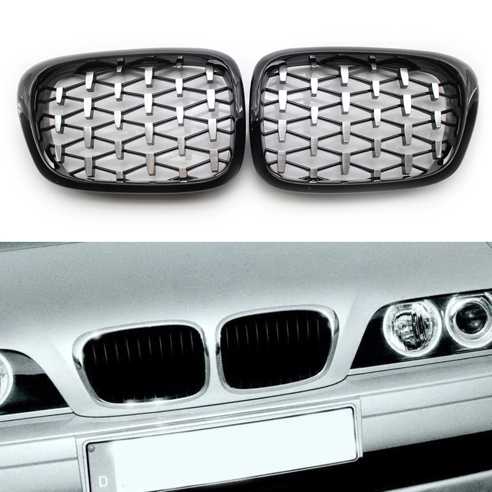 

1 пара, хромированный гриль для радиатора BMW E39 99-03