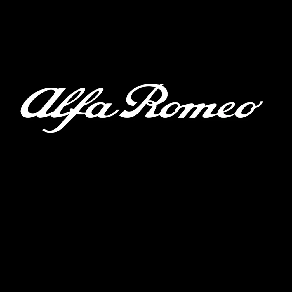 

Автомобильная наклейка с логотипом алфавита, водонепроницаемое украшение автомобиля для Alfa Romeo Giulietta Giulia GT 159 147 156 Mito Brera F1 Stelvio Tonale