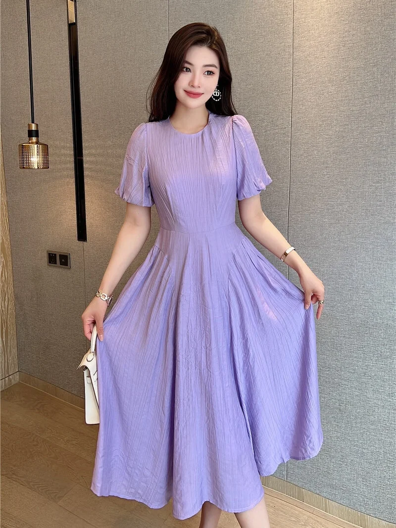 High end Women's Dress 2023 Summer New Style Elegant Dress Fashion High Goods 89183