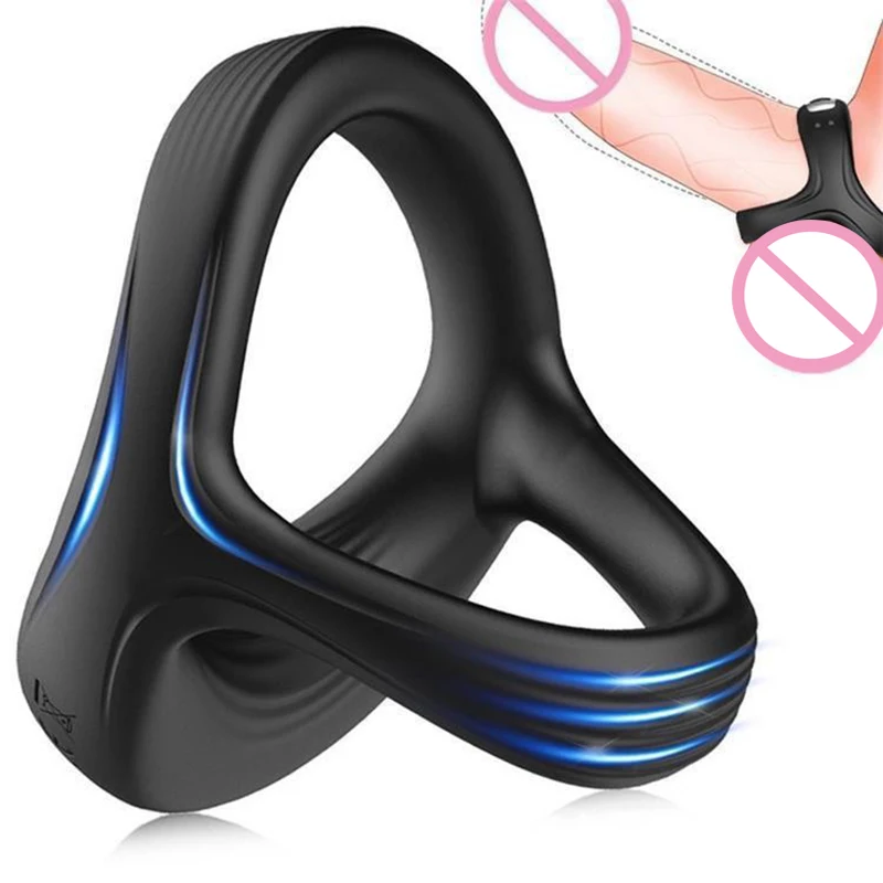 

Lock Ring 18 Sex Toys Cock Ring Vibrator Penis Ring Sex Tooys For Man Delay Ejaculation Vibrating Semen For Couple Masturbator