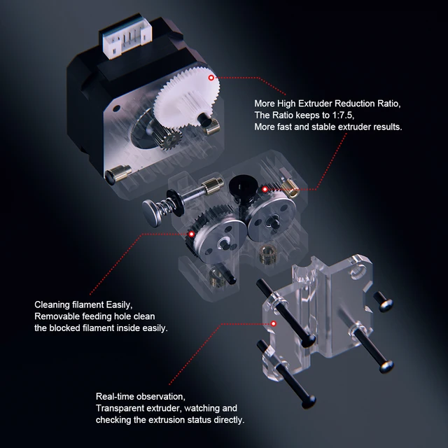 Flying Bear Ghost 6 New Version Fast Printing High Precision 3d Printer Wifi Connection Direct Extruder CoreXY Machine Filament 2