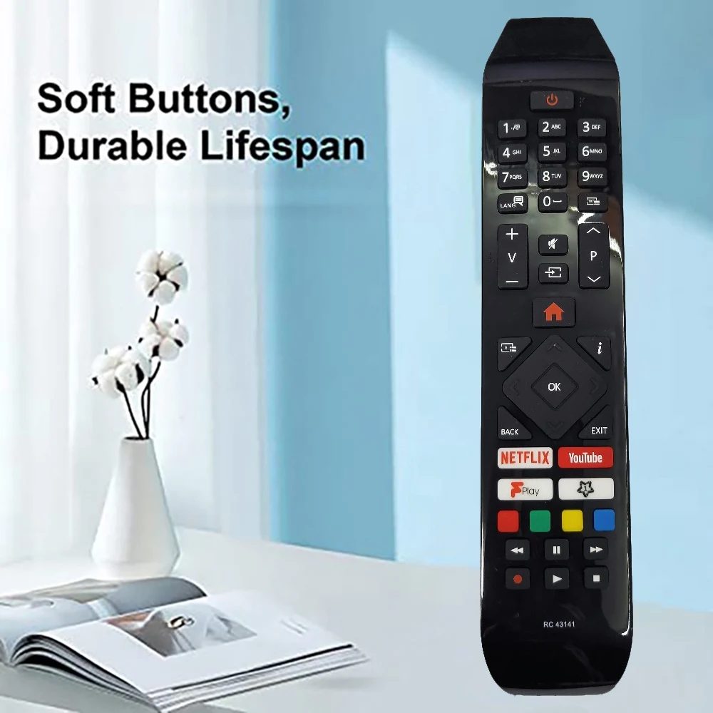 Пульт дистанционного управления RC43140 для JVC телевизоров Hitachi RC43141 55HL7000 32HE4000 24HE2000