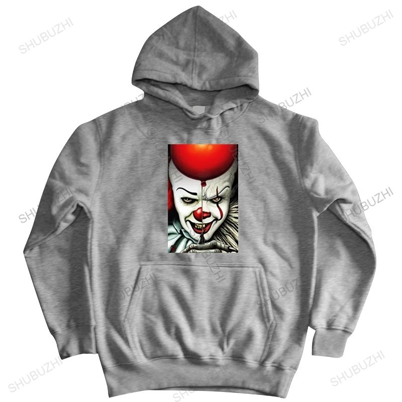 

new arrived men hoodie autumn Pennywise Premium black regular fit horror hoody by William Anderson mens fashion brand hoodies