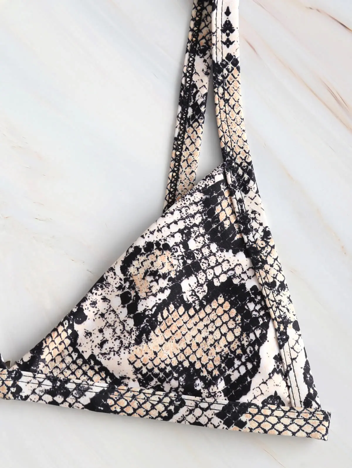 ZAFUL Купальник бикини с высокими штанинами и леопардовым принтом