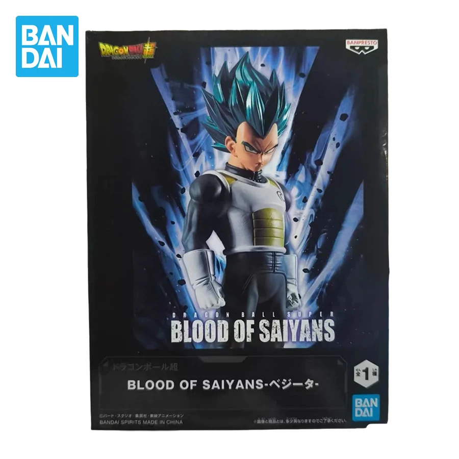 Фото Banpresto аниме Dragon Ball супер фигурки Blood Of Saiyans SSGSS Vegeta ПВХ фигурки героев DBZ фигурки Коллекционная модель игрушки №1