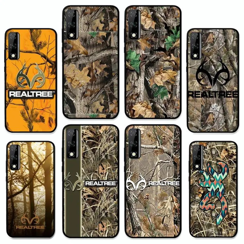 

Realtree Real Tree Camo Phone Case for Huawei Y 6 9 7 5 8s prime 2019 2018 enjoy 7 plus