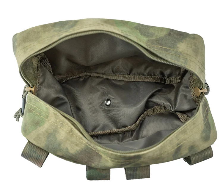 Outdoor Military Tactical Vest Sundry Bag Accessory Pack Green Ruins Camo TC0036