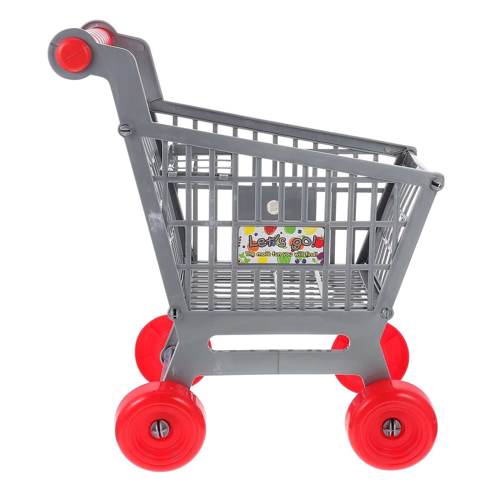 

Cart Shopping Toy Kids Mini Trolley Supermarket Grocery Toyspretend Play Handcart Storage Playing Simulatedsimulationchildren