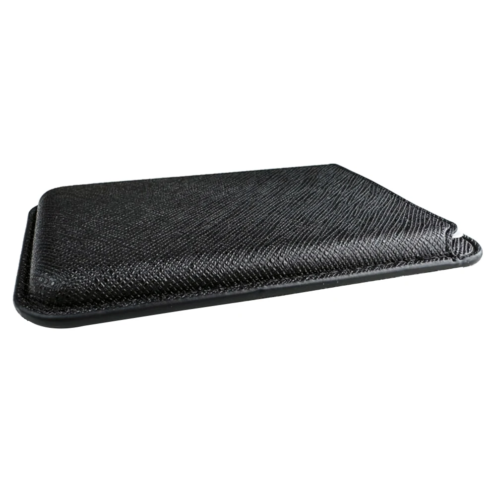 Magnetic Suction Type Luxury Mb Saffiano Leather Card Holder for Apple Iphone 15 14 13 12 Mag Safe Wallet for Phone Accessories