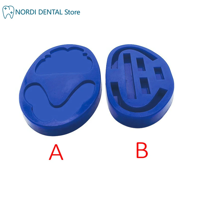 

Dental Silicone Rubber Wax Rim Mold Bite Block Individual Tray Implant Mould Dentist Use Hight Quality 1Pcs Set Molding