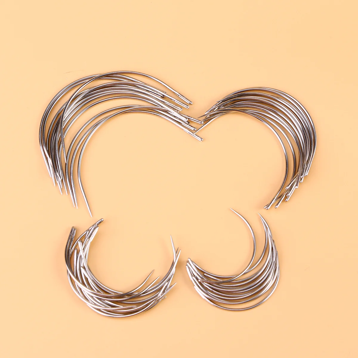 

Sewing Curved Needle Hand Upholstery Eye Weaving Big Embroidery Easy Thread Quilting C Type Weave Knitting Carpet Beading Hair