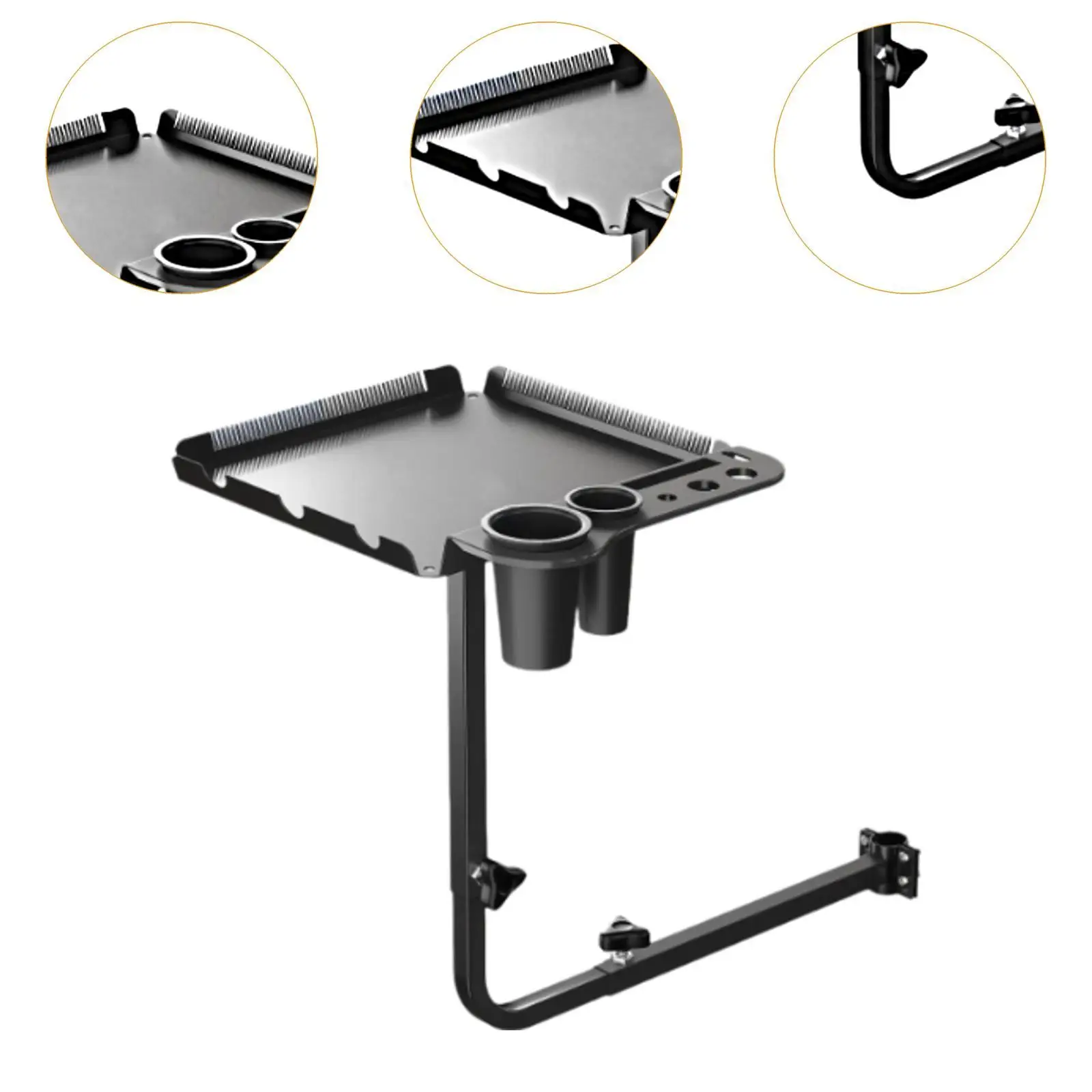 Поднос для парикмахерской вращающийся на 360 градусов различные расчески