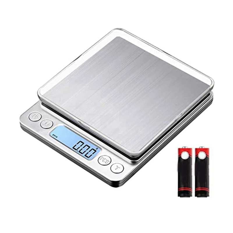 

1 Piece Small Kitchen Scale 3Kg/0.01G Mini High Accuracy Cooking Scale Pocket Scale With LCD Display