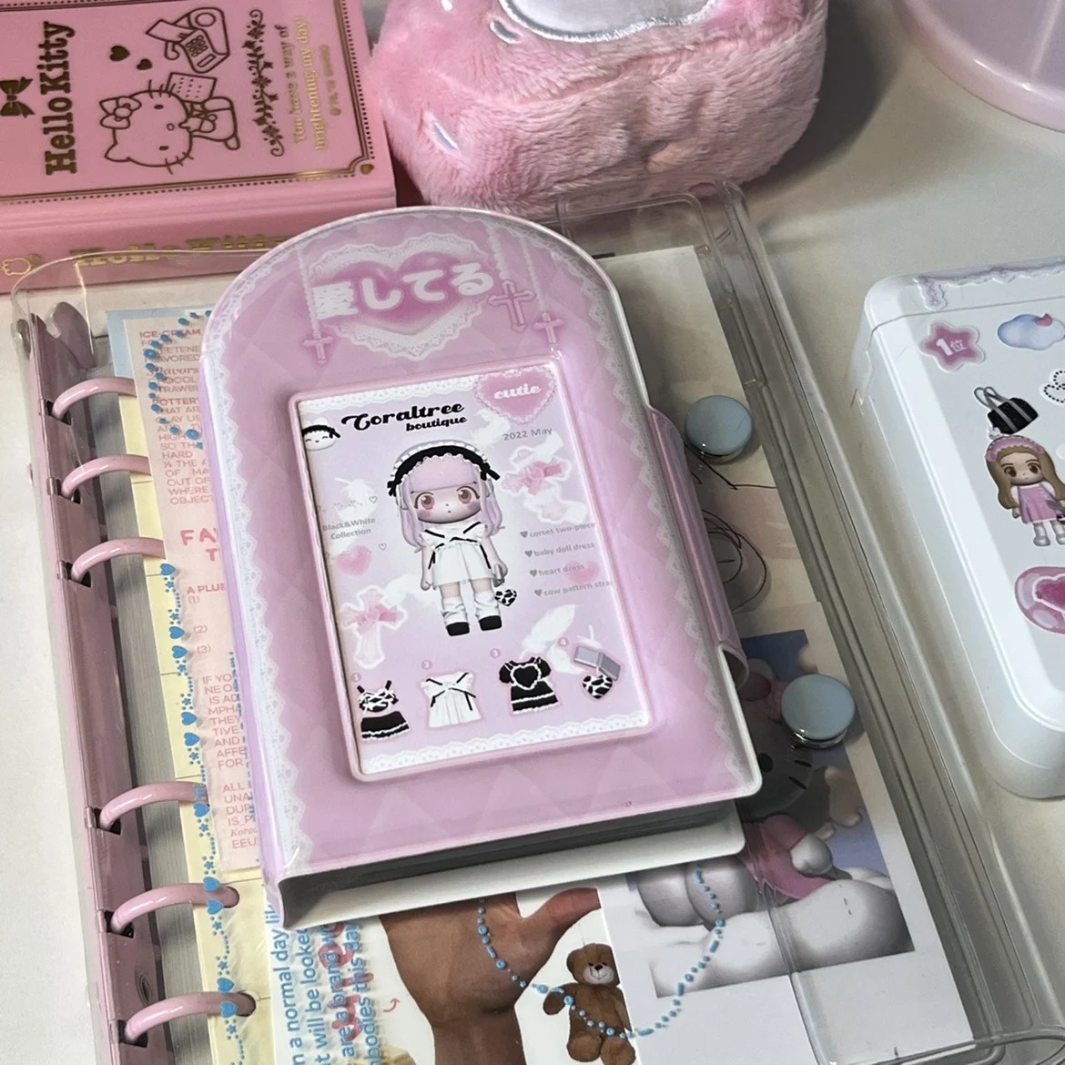 

New Photocard Holder Book 28pocket 3inch Min Collect Book Idol Photo Album
