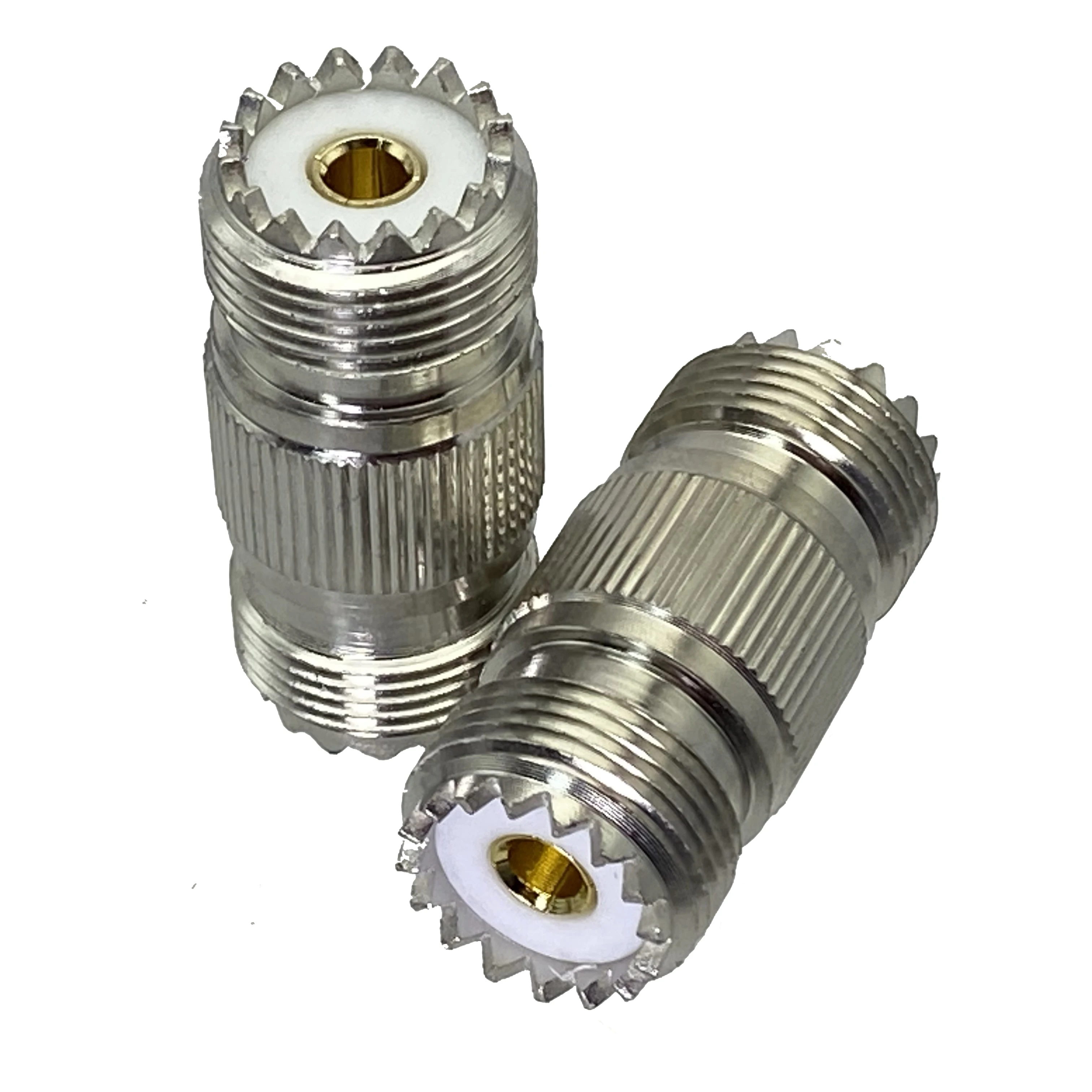 

1Pcs UHF SO239 Female Jack to UHF SO239 Female Jack RF Adapter Connector Coaxial For Radio Antenna High Quanlity