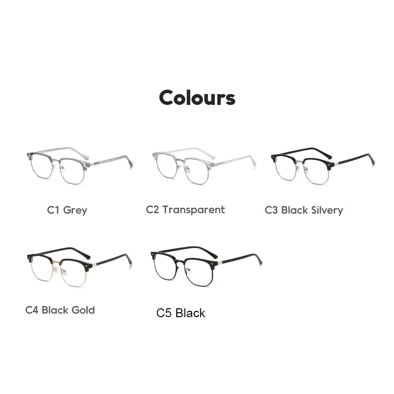 Очки женские с защитой от синего света классические прямоугольные модные