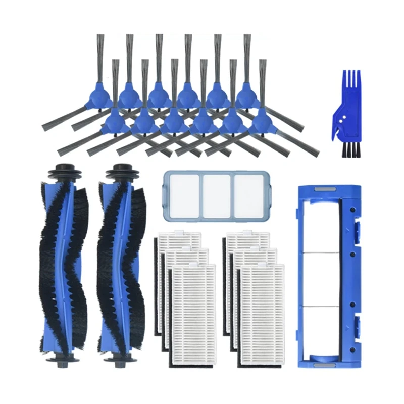 

AD-Main Side Brush Filter Replacement Accessories For Anker Eufy Robovac 11S 30 30C 15C 12 25C 35C Vacuum Cleaner
