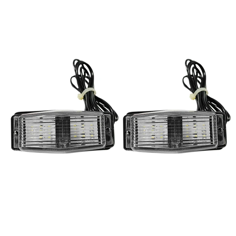 

2Pcs Truck Front Grille Lights LED Bumper Lights For Volvo Scania Benz Renault Iveco DAF Trucks