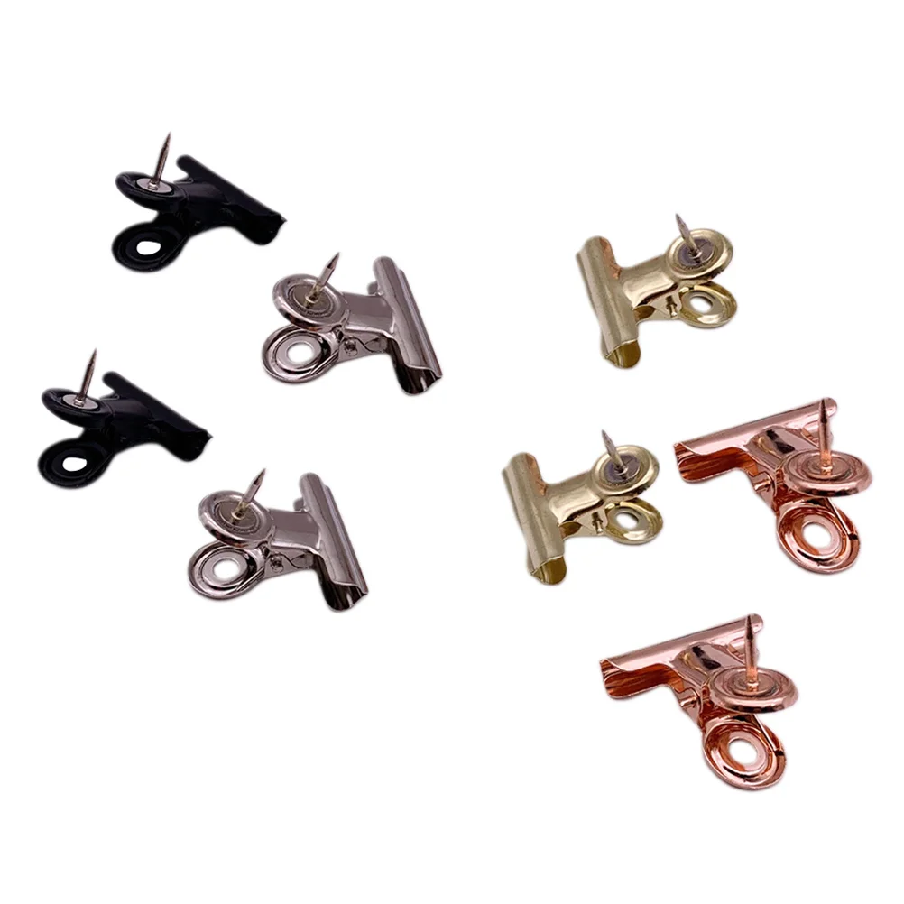 

Clips Clamps Metal Paper Clip Pintagfile Black Nail Thumbtack Hinge Pushpins Tacks Thumbtacks Craft Push Smallcork Boards Large