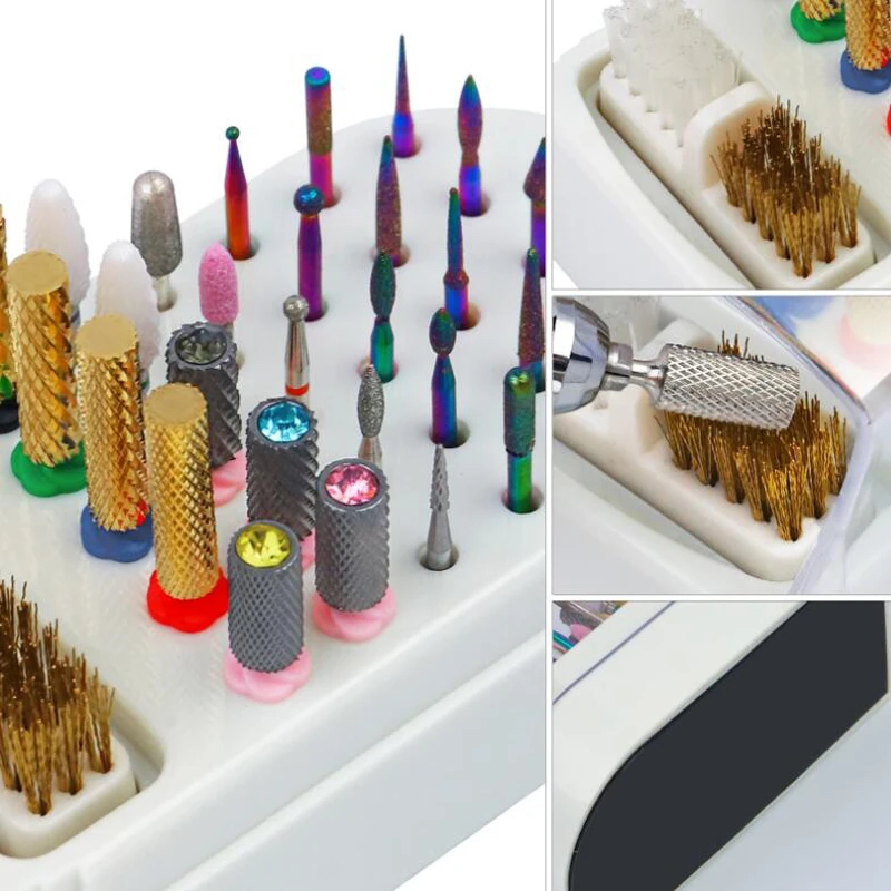 Контейнер для инструментов полировки ногтей 30 отверстий