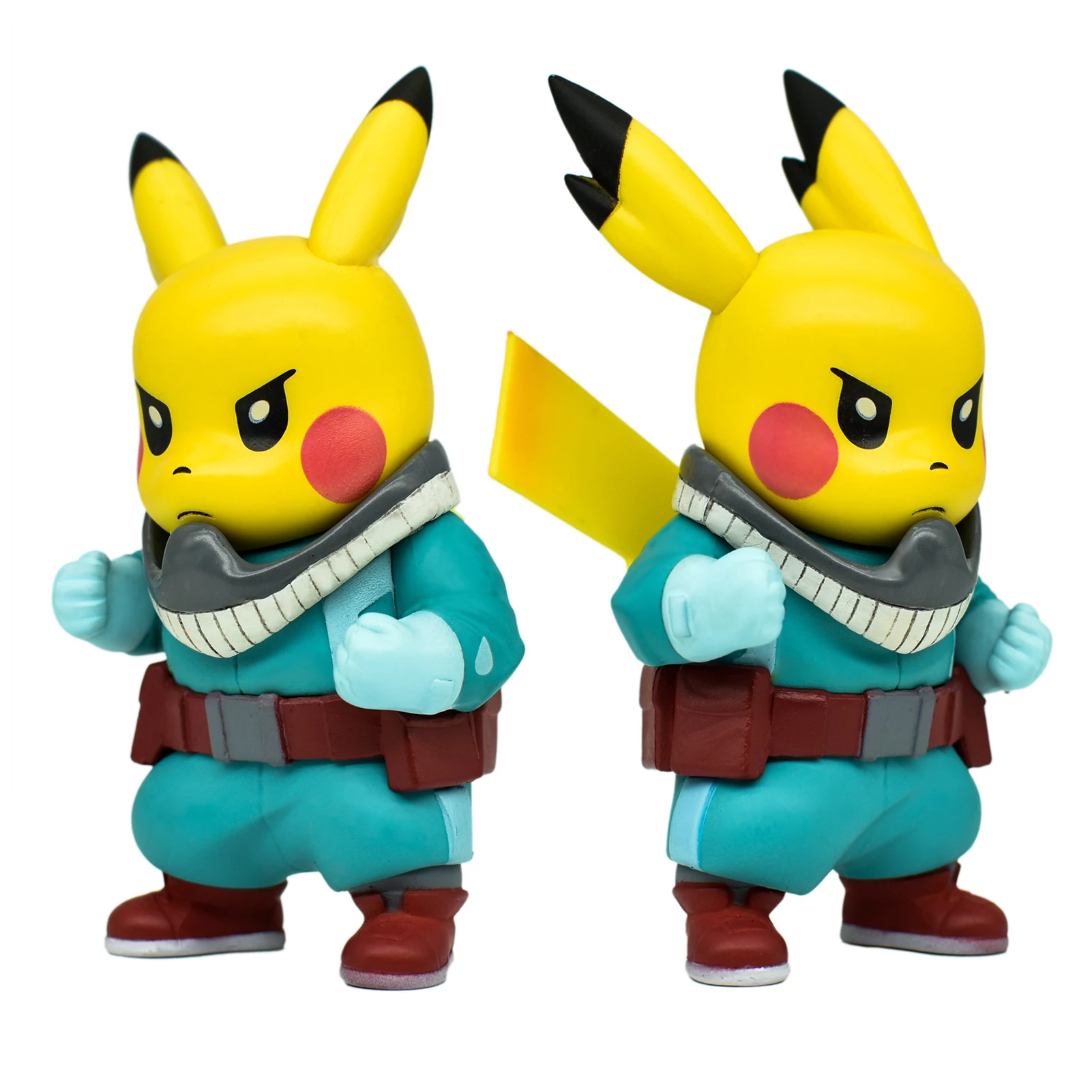 Anime My Hero Academia Pokemon Pikachu Cos Bakugou Collection Action Figure Statues | Figures