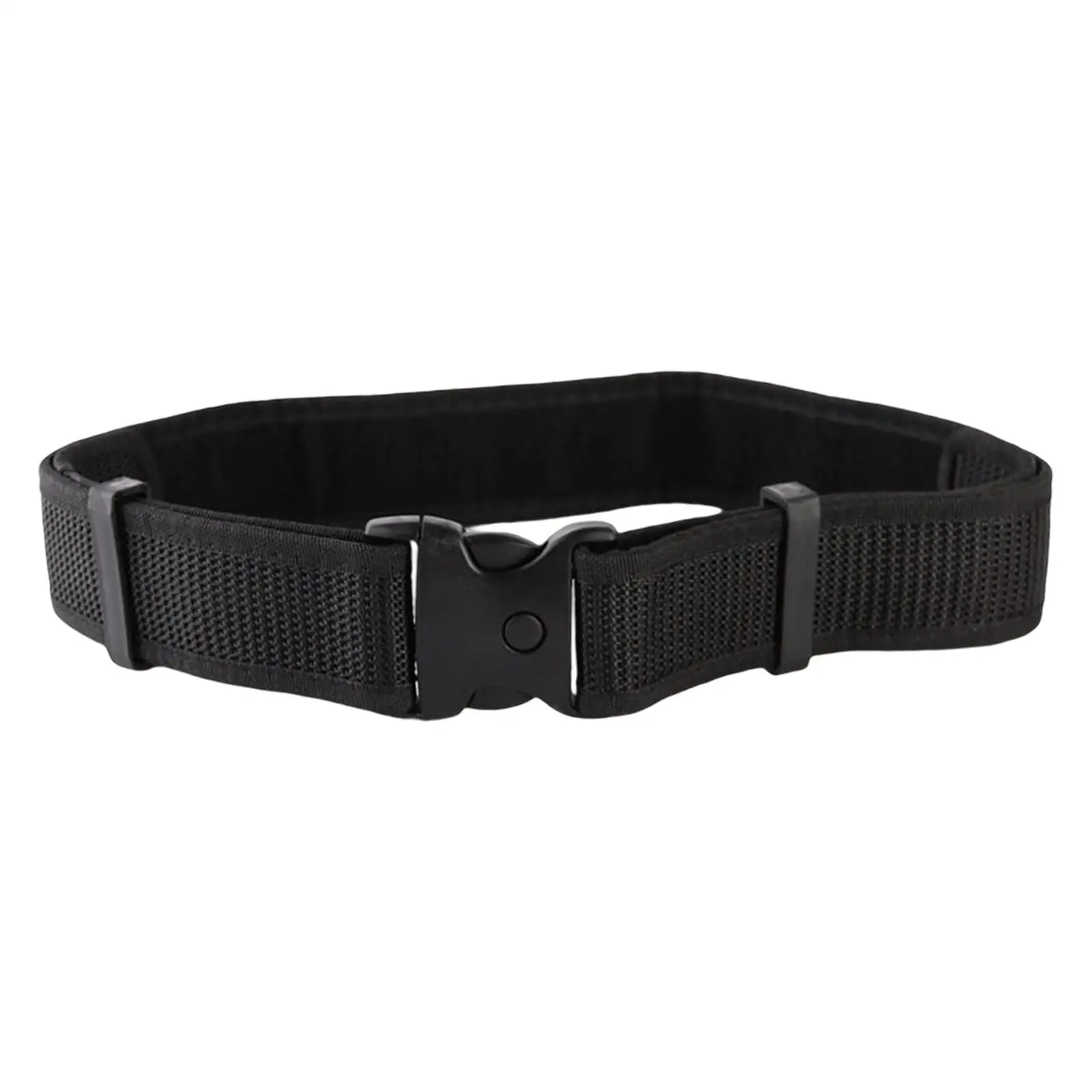 

Fashion Belt for Men Quick Buckle Webbing PP Adjustable Braided Heavy Duty Pant Waistband for Outdoor Hiking Hunting Training