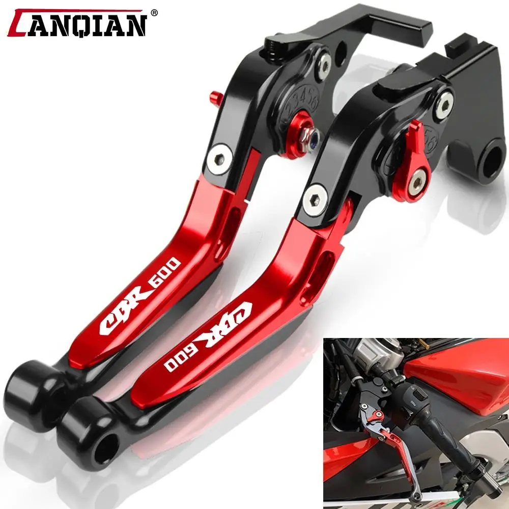 

For HONDA CBR600 1991 1992 1993 1994 1995 1996 1997 1998 Motorcycle Adjustable Extendable Foldable Brake Clutch Levers CBR 600