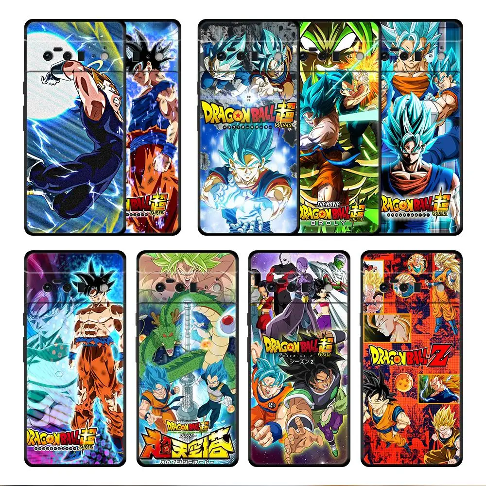 

Anime Dragon Ball Series Case Cover for Google Pixel 6 6Pro 5a 4a 3 4 XL 5 Pro 4G 5G 4XL Black Style Shockproof Thin Fashion