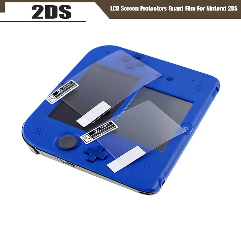 

2 шт., Защитная пленка для ЖК-экрана Nintendo 2DS