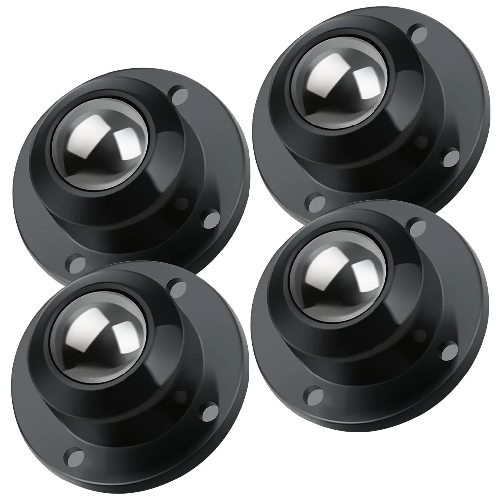 

Adhesive Roller Small Casters Storage Bin Wheels Furniture Rotation Sticky Pulley 360 Degree Mini Shopping Cart