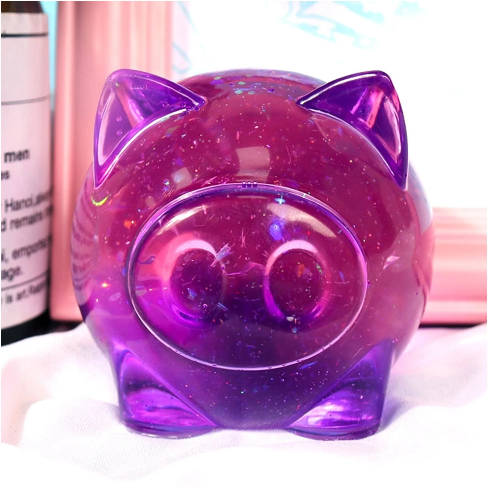 

Silicone Candle Mold Pig Silicone Mold Pig Decoration Epoxy Resin Molds Home Decoration 3D Animal Pig Candle Epoxy Epoxi Mould