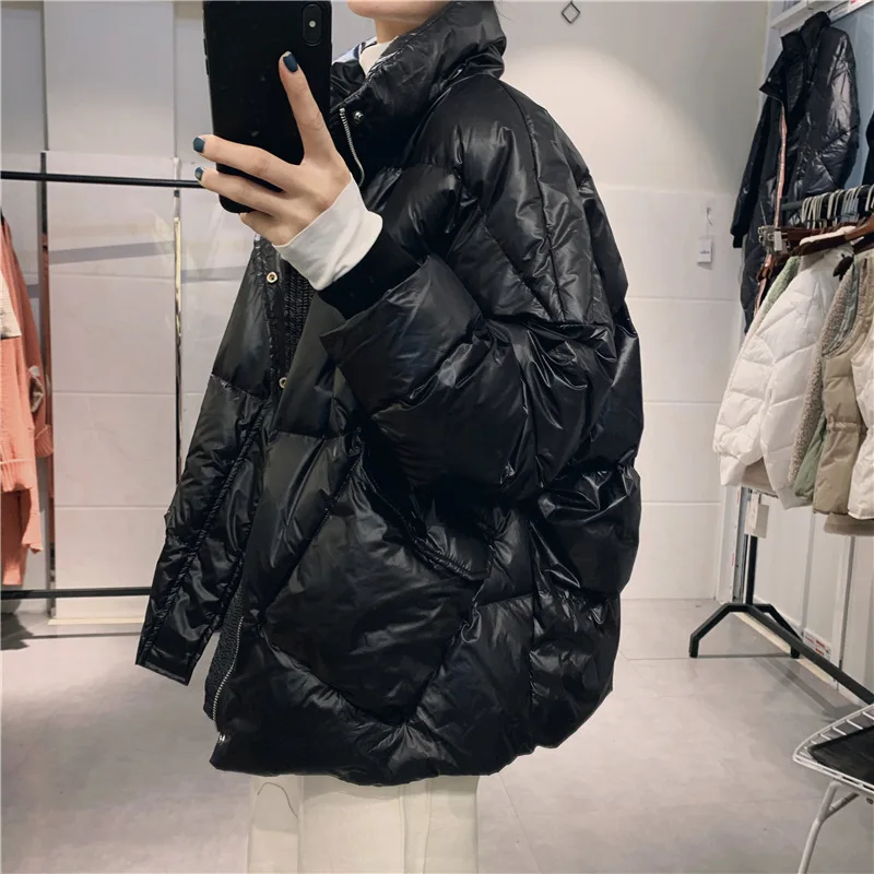 Women Plaid Down Jacket Women's Winter Clothing Parka Warmth Free Shipping White Duck Down Jacket Snow Clothing Korean Fashion